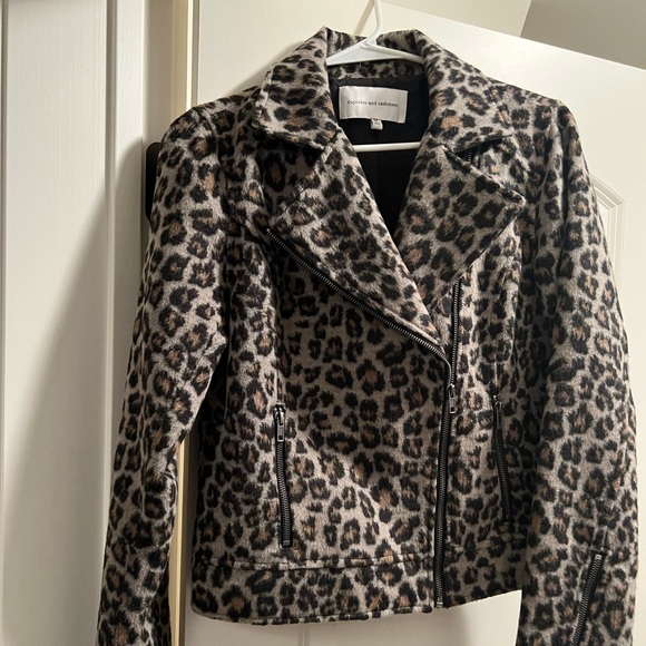 Evereve Cheetah Jacket - Picture 1 of 1